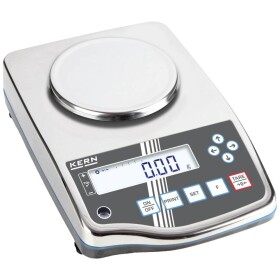 Kern PWS 800-2 přesná váha Max. váživost 820 g Rozlišení 0.01 g stříbrná