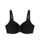 Dámská podprsenka Modern Soft+Cotton W01 - BLACK - černá 0004 - TRIUMPH BLACK 90D