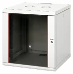 Equip nástěnný rozvaděč 12U 600×600 mm šedá / Nástěnný rozvaděč / 19" / Skleněné dveře / Pasivní chlazení (EPM-12-6060-G-CBAA)