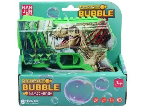 Bublifuk pistole Dinosaurus 16 cm