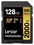 Lexar Professional 2000x 128GB / Paměťová karta SDXC / UHS-II / U3 / Class 10 (LSD2000128G-BNNNG)