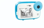 AgfaPhoto Realikids Instant Cam modrá / Digitální fotoaparát / Okamžitý tisk / 2,4" LCD / 10 Mpx / microSD (AGKCMRKINSTLA)