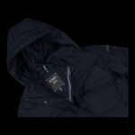 Dámský zimní kabát s kapucí CMP zateplená nepromokavá bunda černá (34K0096/N950) 48