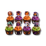 Dortisimo Zápich do dortu Dekora Halloween (48 ks)