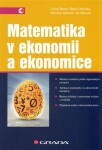 Matematika ekonomii ekonomice Luboš Bauer;