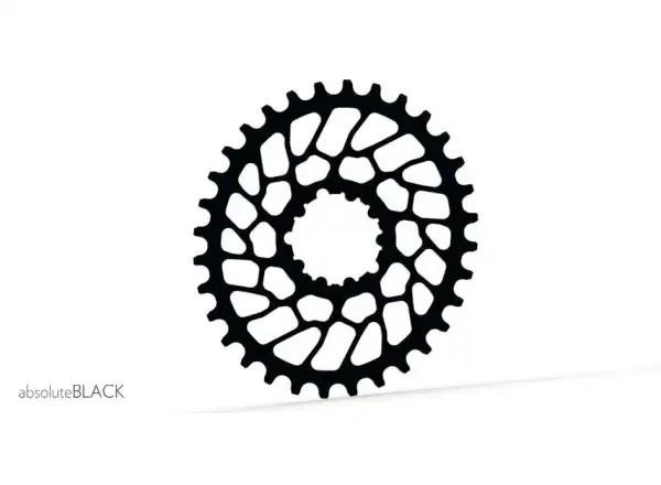 Absolute Black OVAL34 Sram BB30 převodník, 34z. oválný 34 zubů