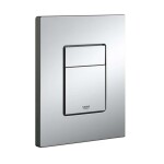 GROHE - Uniset Set předstěnové instalace, klozetu a sedátka D-Code, Rimless, SoftClose, tlačítka Skate Cosmo, chrom 38643SET-KK