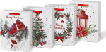 Taška vánoční set 4ks M LUX mix V8 (180×230×90)