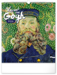 Kalendář 2026 nástěnný: Vincent van Gogh, 30 x 34 cm
