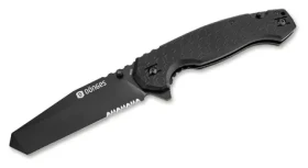 Dönges Professional Tactical černá / Kapesní nůž / Tanto čepel / D2 ocel / Linerlock (01DG006)