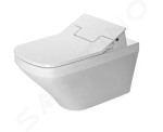 DURAVIT - DuraStyle Závěsné WC pro SensoWash, s HygieneGlaze, alpská bílá 2537592000