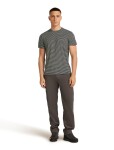 Pánské merino tričko s krátkým rukávem ICEBREAKER Mens 150 Tech Lite III SS Tee, Midnight Navy/Snow/S velikost: M
