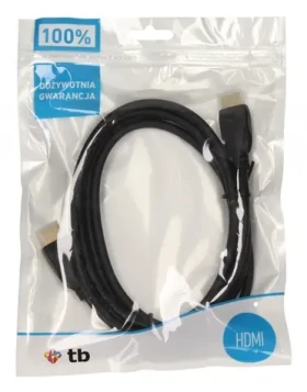 HDMI kabel 1.4 pozlacený 1,8 m / Kabel HDMI / M/M / zlacené konektory (AKTBXVH1P14G18B)