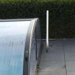 Domet Madlo pro přelivové bazény délka 1510 mm - z ručně leštěné nerezové oceli AISI-316Ti