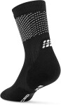 CEP pánské běžecké kompresní ponožky REFLECTIVE PRO 3.0 - black Velikost: IV (23,5-26 cm obvod kotníku)