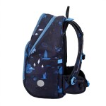 Ergonomický školní Frii of Norway Easy 22l Dinosaur Dark Blue