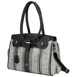 Stylová dámská koženková kabelka do ruky Irma, černá