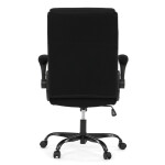 Kancelářské křeslo, houpací mechanismus, černá látka, KA-K3104 BK