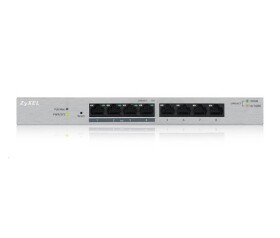 Zyxel GS1200-8HP 8-port Desktop Gigabit Web Smart switch, 4x PoE 802.3at, PoE budget 60W, fanless EDF_1461025