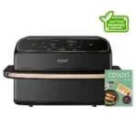 Cosori Dual Blaze TwinFry Compact černá / Horkovzdušná fritéza / 2700 W / 8.6 L / keramika (CAF-TF801-CEUR)