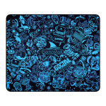 Darmoshark PAD-3 modrá / Podložka pod myš / 360 x 300 x 4 mm (PAD-3 (blue))