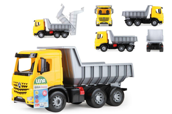 Auto sklápěč Mercedes Giga Trucks plast 65cm