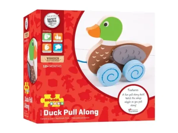 Bigjigs Baby Tahací kačenka