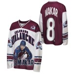 Outerstuff Dětské tričko Cale Makar #8 Colorado Avalanche NHL Player Polyester Top Velikost: Dětské M (136 – 152)