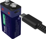 Trust nabíjecí baterie 9V USB-C / Nabíjecí baterie / 400 mAh / 4 h nabíjení (25745)