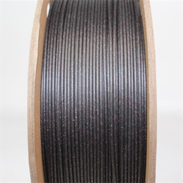 C-TECH GEMBIRD Filament GEMBIRD, PLA, 1,75mm, 1kg, "three galaxy" černá