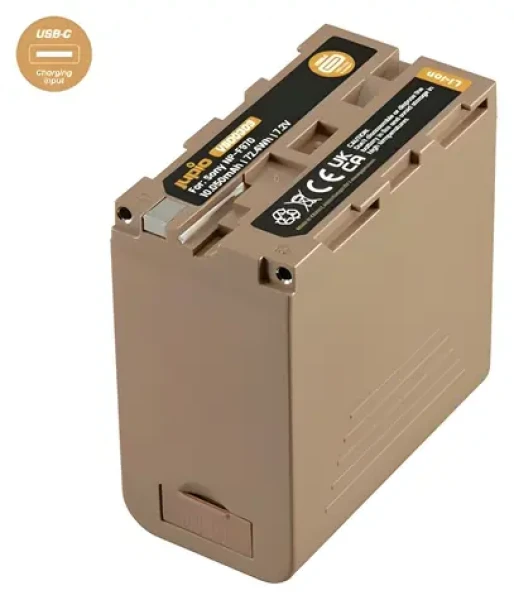 Jupio NP-F970 ULTRA C 10050mAh / Akumulátor / pro Sony NP-F970 / USB-C nabíjení (VSO0303)