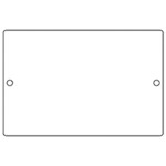 Molex MWE Industrial Solution 936040052 kryt pouzdra 118 x 78.5 x 1.5 ocel pozinkované 1 ks