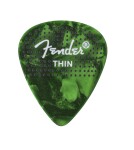 Fender 351 Dotted Celluloid Picks 12-Pack Thin