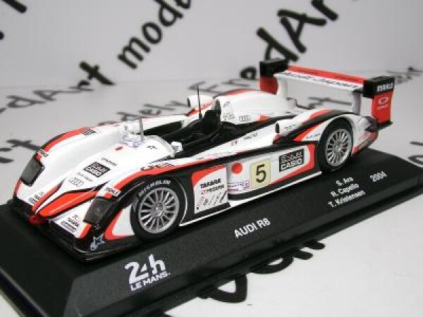 8/24 - 24h LeMans- AUDI R8 ARA/Capello/Kristensen 2004 - ALTAYA 1:43