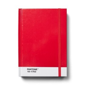 Pantone Zápisník tečkovaný S - Red 18-1763