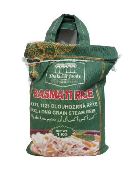 Shalamar rýže Extra Dlouhá Basmati 2kg (zelená)