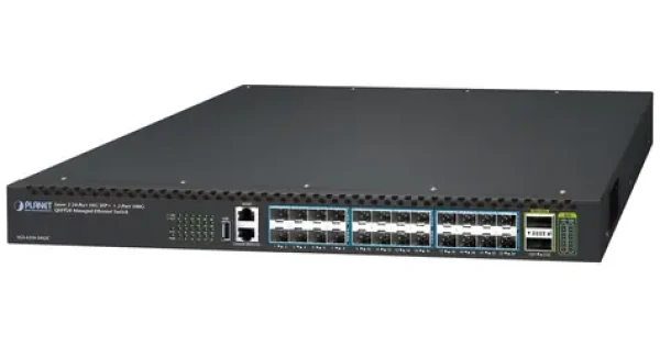 Planet XGS-6350-24X2C / Switch / L3 / 24x 10G SFP+ / 2x 100Gb QSFP28 / QoS / 2x napájení (XGS-6350-24X2C)