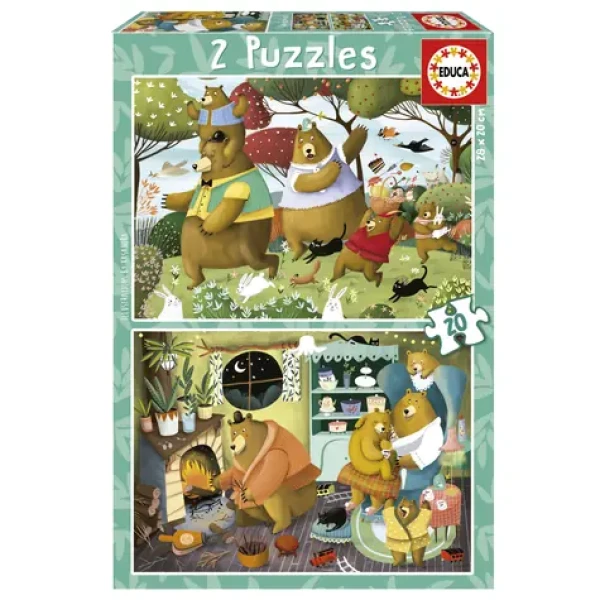 EDUCA Puzzle Lesní příběhy