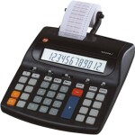 Casio HR-200 RCE stolní kalkulačka s tiskárnou, displej (počet míst) 12, na baterii, napájení ze sítě (volitelné), černá