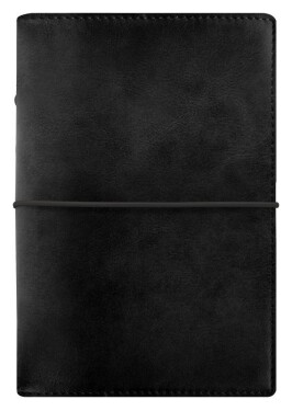 Kroužkový diář FILOFAX Domino Soft, Osobní, černá, modulární