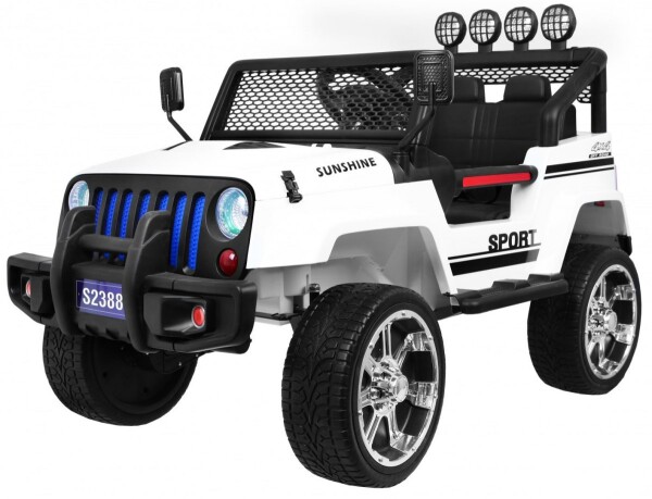 Mamido Elektrické autíčko Jeep Raptor 4x4 bílé