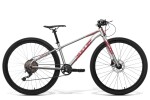 Amulet TOMCAT 1.11 SH 27,5", rám 15" (S), model 2025, alu brushed transparent/red - ZDARMA dopravné, odborná montáž, seřízení a sada světel! (Záruka nejlepší ceny! Nakupujte u autorizovaného prodejce s montáží zdarma!)