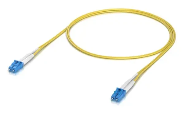 Ubiquiti UACC-OFC-S2-LULU-1M žlutá / Optický patch kabel / LC-LC / Duplex / OS2 / 1 m (UACC-OFC-S2-LULU-1M-50)