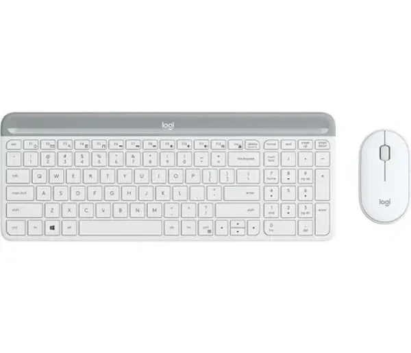 Logitech Slim Wireless Combo MK470 / Bezdrátová sada klávesnice a myši (920-009201)