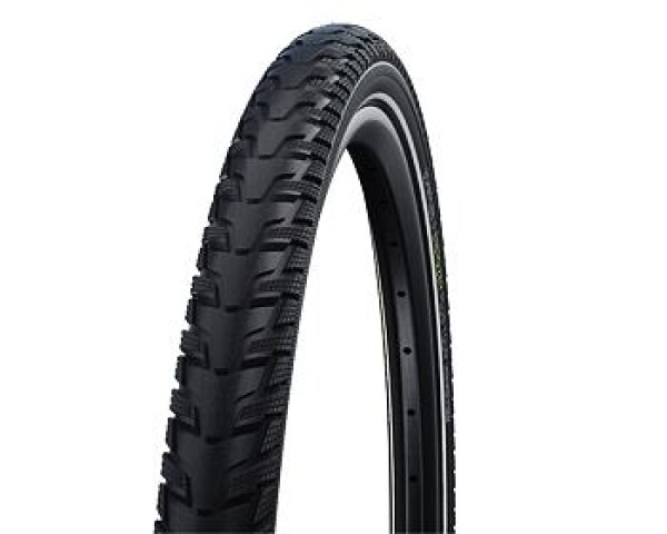 Schwalbe plášť ENERGIZER PLUS TOUR 37-622 Addix Performance GreenGuard černá+ reflexní pruh