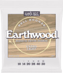 Ernie Ball 2350 Extra Light Earthwood Bell Bronze Acoustic Guitar Strings 10-50