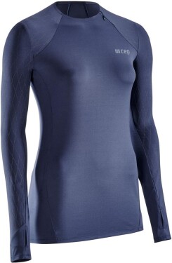 CEP Běžecké tričko COLD WEATHER navy Velikost textilu: