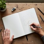 Canson Graduate Book Croquis 120 g, 120 stran, 14x21,6 cm, pevná