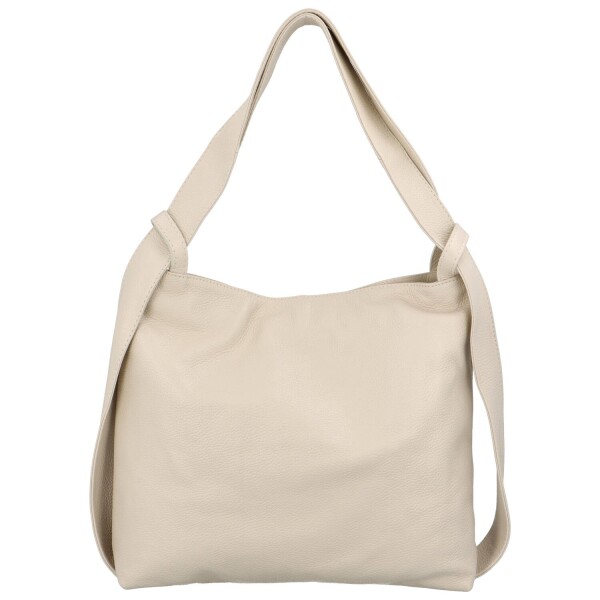 Stylová kožená kabelko/batoh Becky, béžová