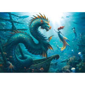 Puzzle Tajemství mořských příšer 1000 dílků
